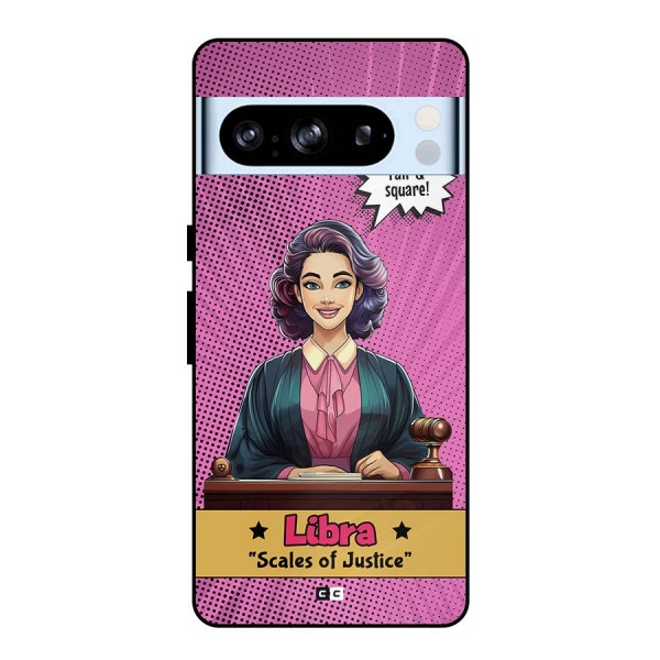 Libra Justice Metal Back Case for Google Pixel 8 Pro