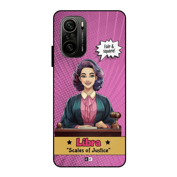 Libra Justice Metal Back Case for Mi 11X Pro