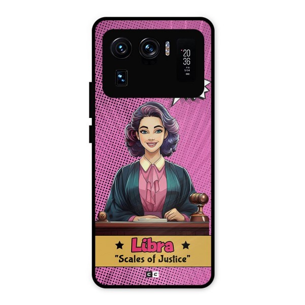 Libra Justice Metal Back Case for Mi 11 Ultra