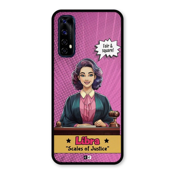 Libra Justice Metal Back Case for Realme 7