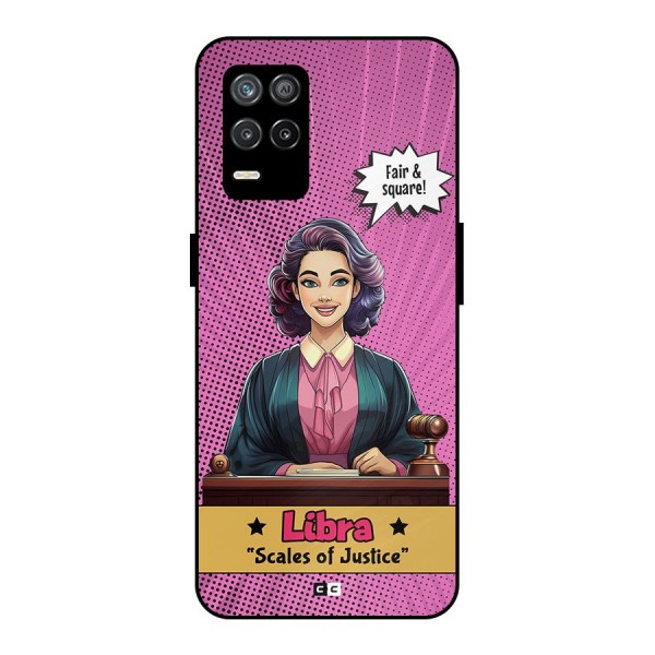 Libra Justice Metal Back Case for Realme 8 5G