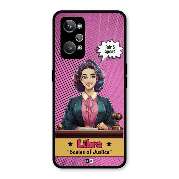 Libra Justice Metal Back Case for Realme GT 2