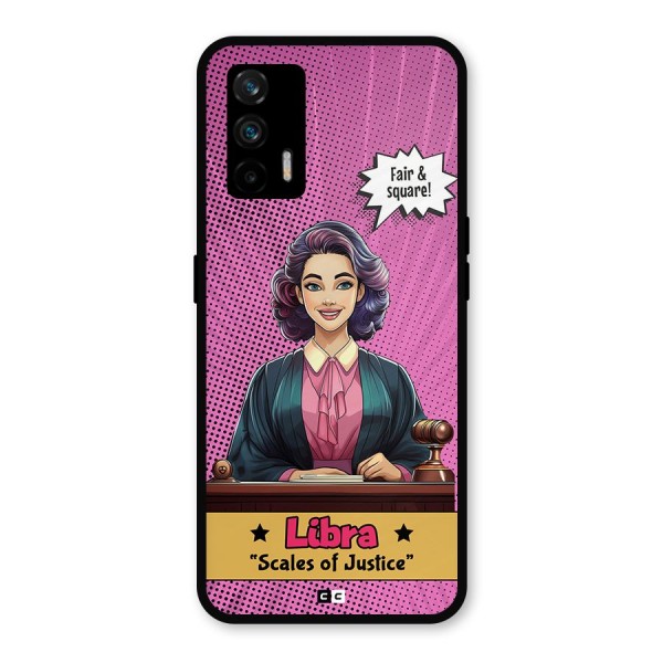 Libra Justice Metal Back Case for Realme GT 5G