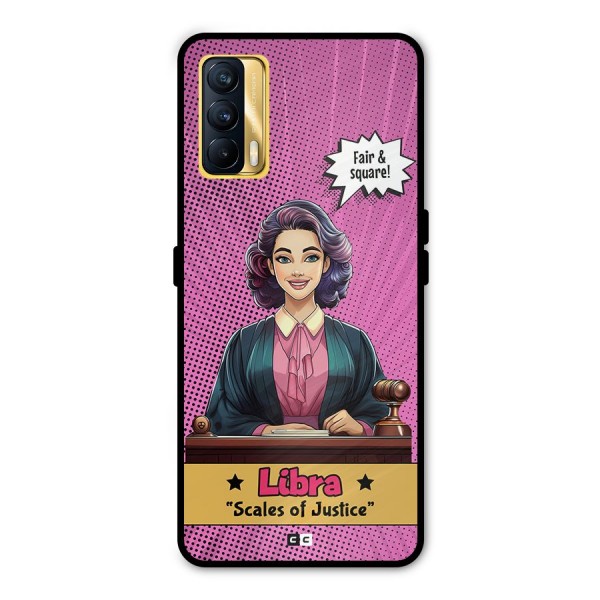 Libra Justice Metal Back Case for Realme X7