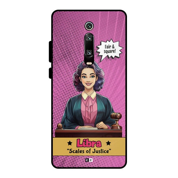 Libra Justice Metal Back Case for Redmi K20