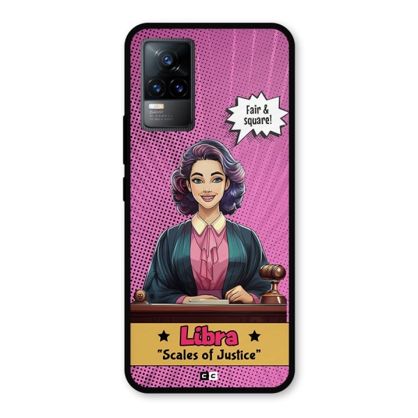 Libra Justice Metal Back Case for Vivo Y73