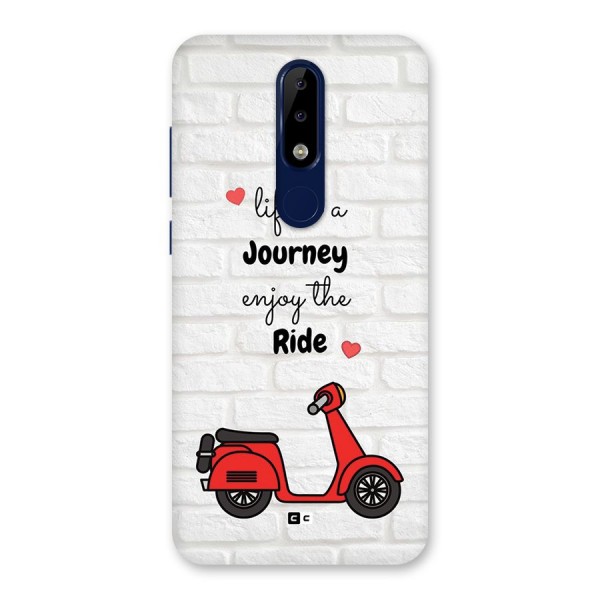 Life Is A Journey Back Case for Nokia 5.1 Plus