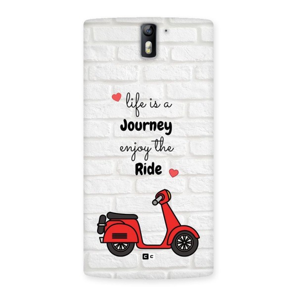 Life Is A Journey Back Case for OnePlus One