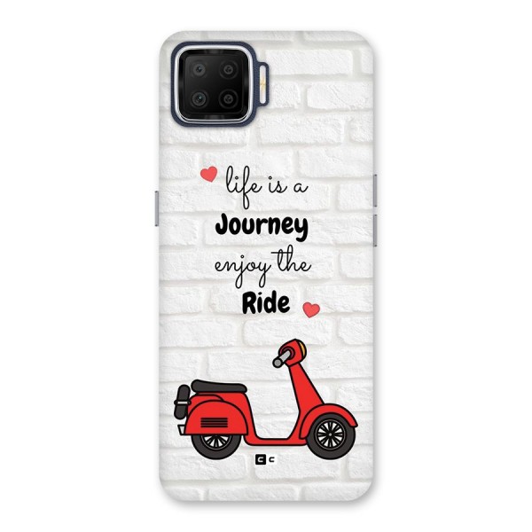 Life Is A Journey Back Case for Oppo F17