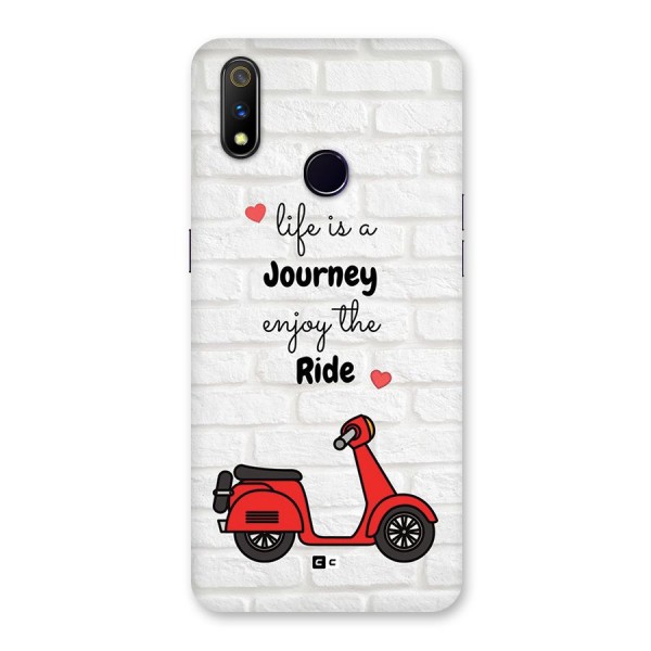 Life Is A Journey Back Case for Realme 3 Pro