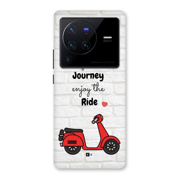 Life Is A Journey Back Case for Vivo X80 Pro