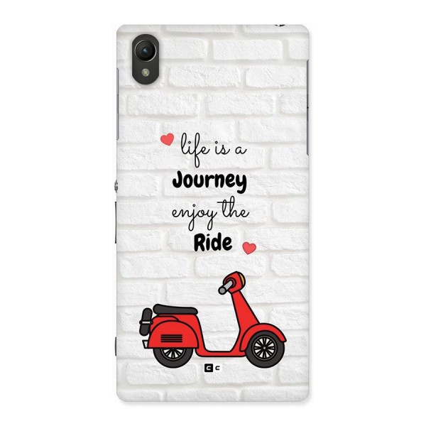 Life Is A Journey Back Case for Xperia Z1