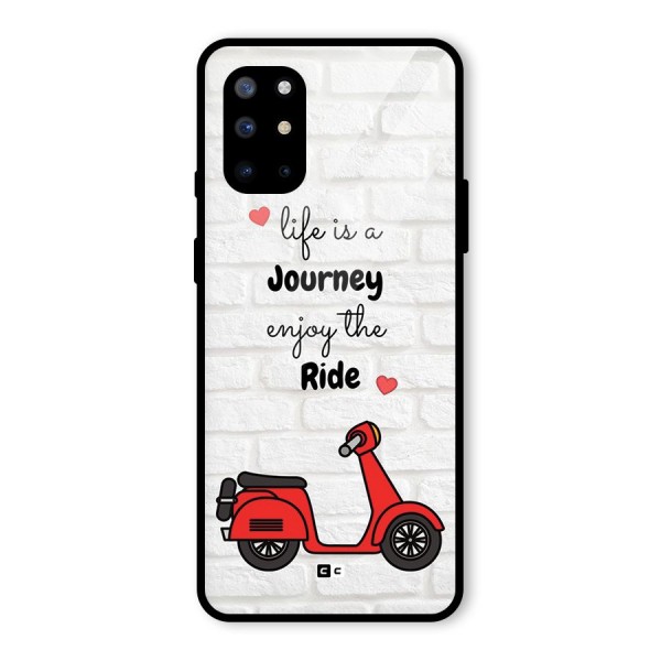 Life Is A Journey Glass Back Case for OnePlus 8T