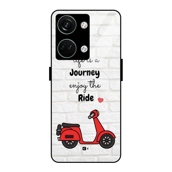 Life Is A Journey Glass Back Case for Oneplus Nord 3
