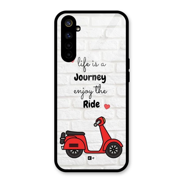 Life Is A Journey Glass Back Case for Realme 6