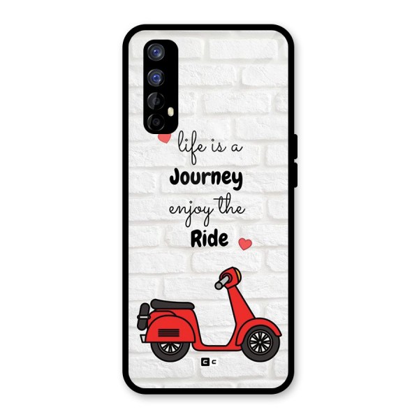 Life Is A Journey Glass Back Case for Realme 7