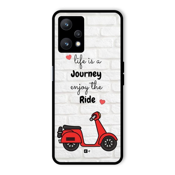 Life Is A Journey Glass Back Case for Realme 9 Pro 5G
