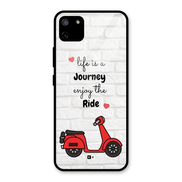 Life Is A Journey Glass Back Case for Realme C11