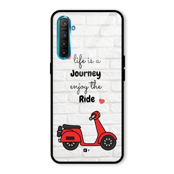 Life Is A Journey Glass Back Case for Realme X2