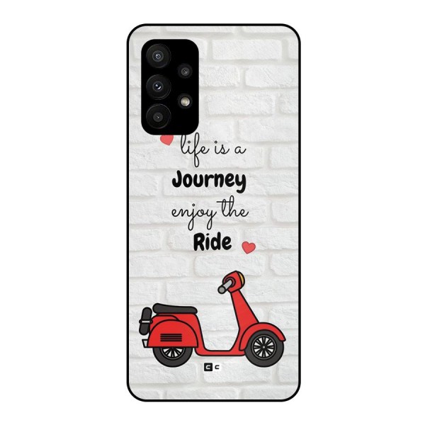 Life Is A Journey Metal Back Case for Galaxy A23