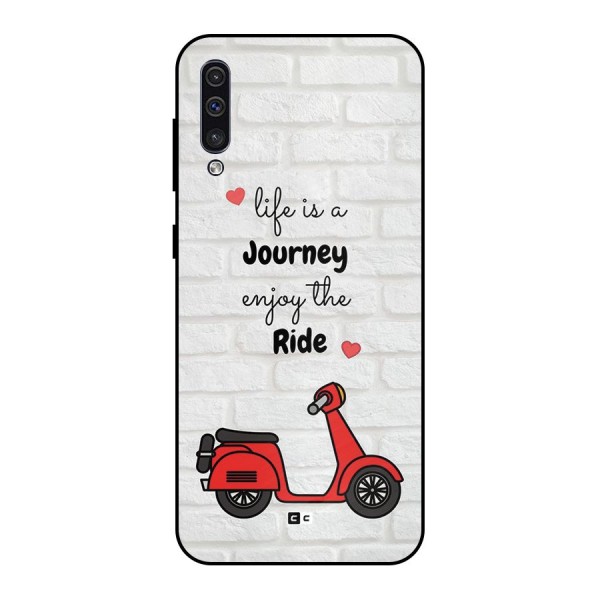 Life Is A Journey Metal Back Case for Galaxy A50s