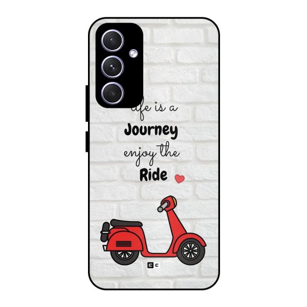 Life Is A Journey Metal Back Case for Galaxy A54