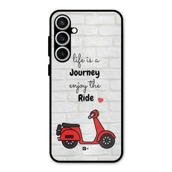 Life Is A Journey Metal Back Case for Galaxy S23 FE