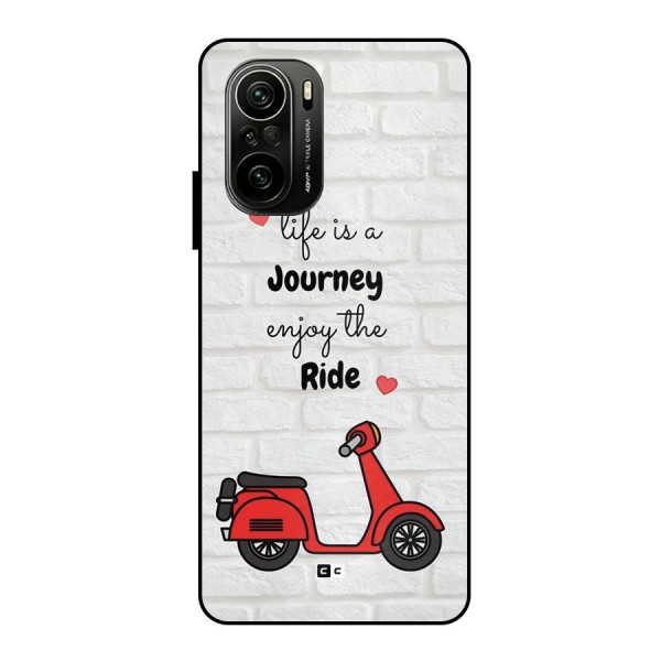 Life Is A Journey Metal Back Case for Mi 11x