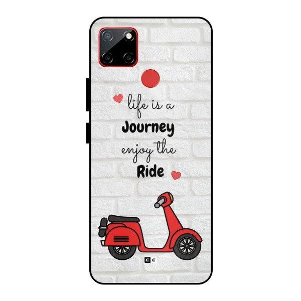 Life Is A Journey Metal Back Case for Realme C12