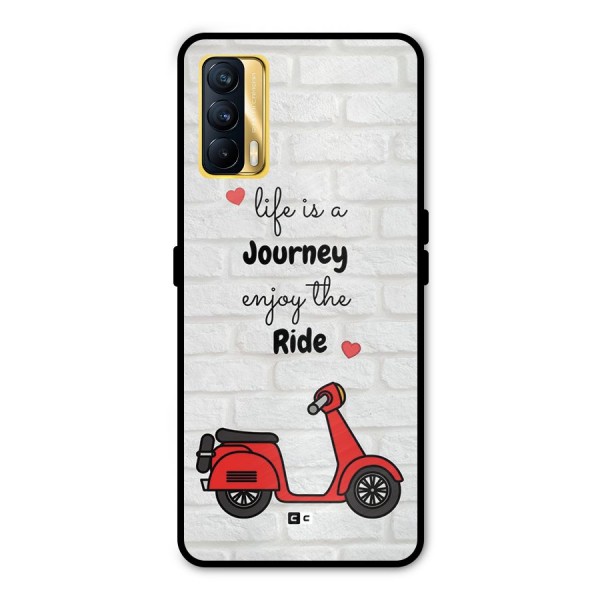 Life Is A Journey Metal Back Case for Realme X7