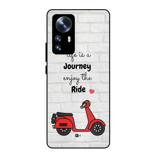 Life Is A Journey Metal Back Case for Xiaomi 12 Pro