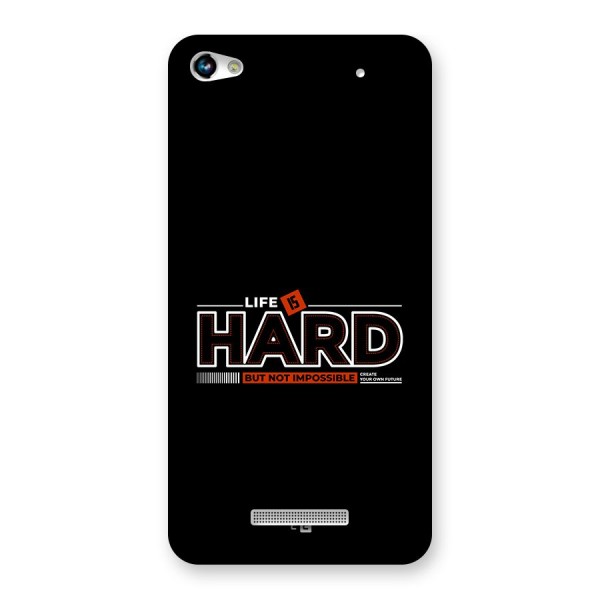 Life Is Hard Back Case for Canvas Hue 2 A316