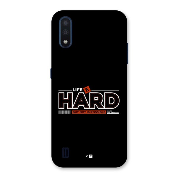 Life Is Hard Back Case for Galaxy M01