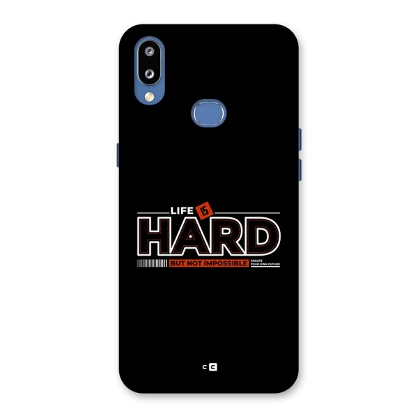 Life Is Hard Back Case for Galaxy M01s