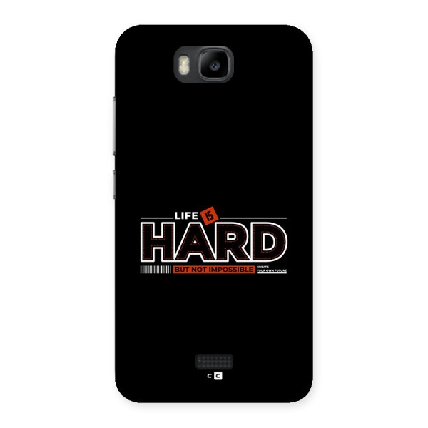 Life Is Hard Back Case for Honor Bee