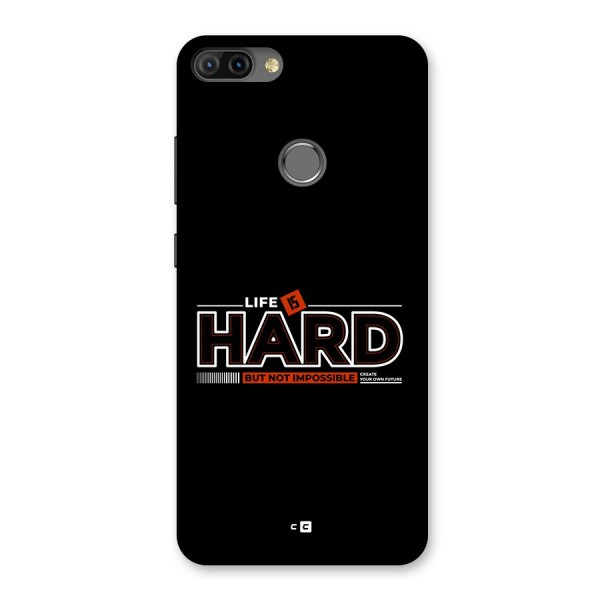 Life Is Hard Back Case for Infinix Hot 6 Pro