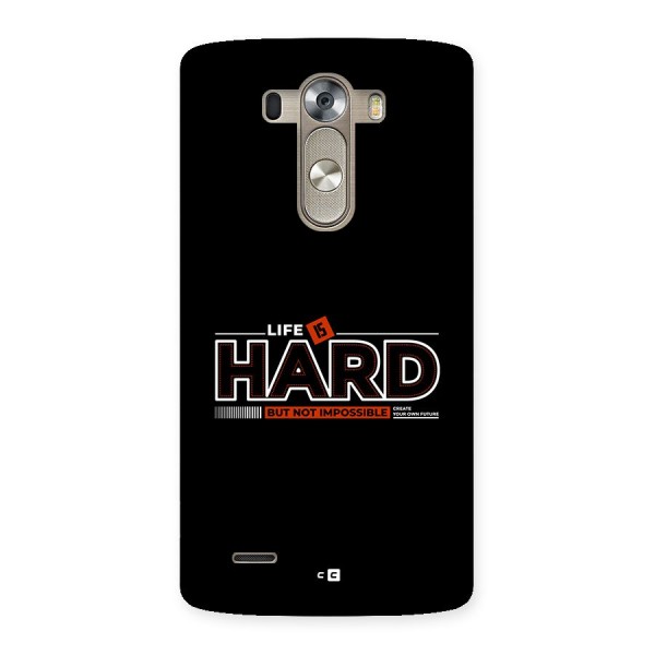 Life Is Hard Back Case for LG G3