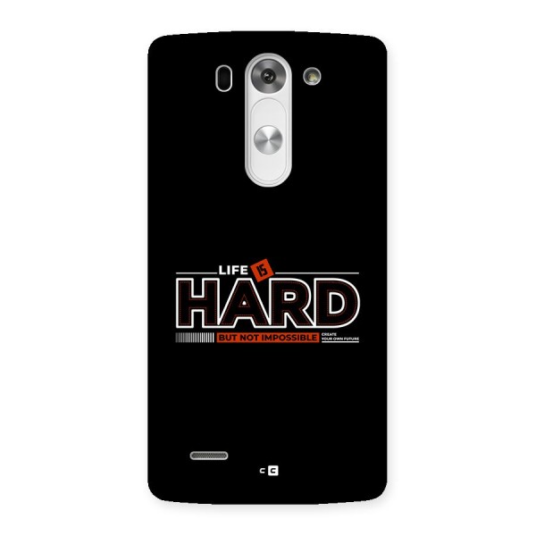 Life Is Hard Back Case for LG G3 Mini