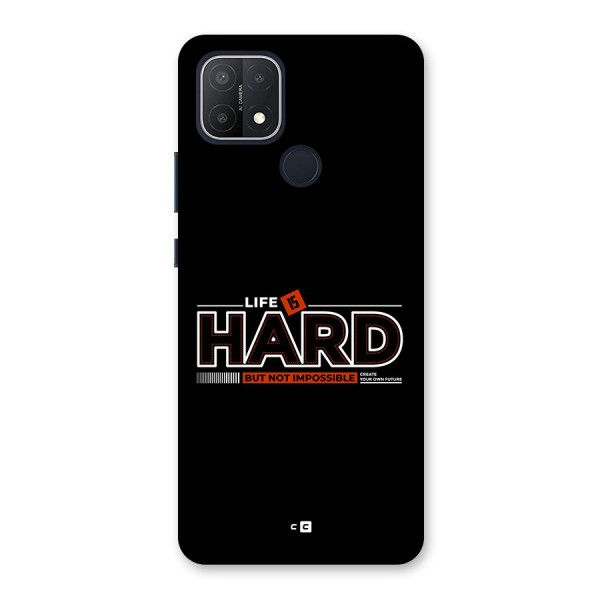 Life Is Hard Back Case for Oppo A15