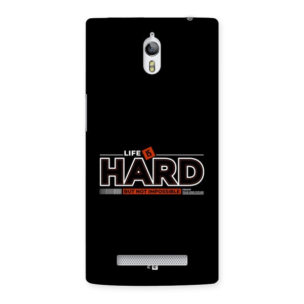 Life Is Hard Back Case for Oppo Find 7