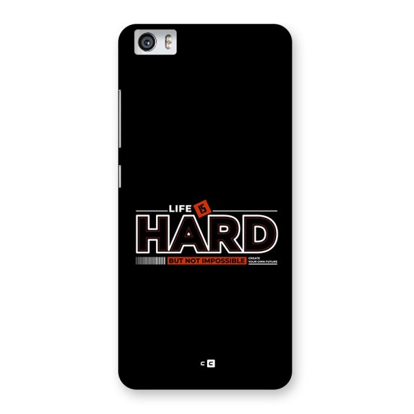 Life Is Hard Back Case for Redmi Mi 5