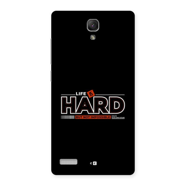 Life Is Hard Back Case for Redmi Note