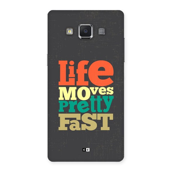 Life Moves Fast Back Case for Galaxy A5