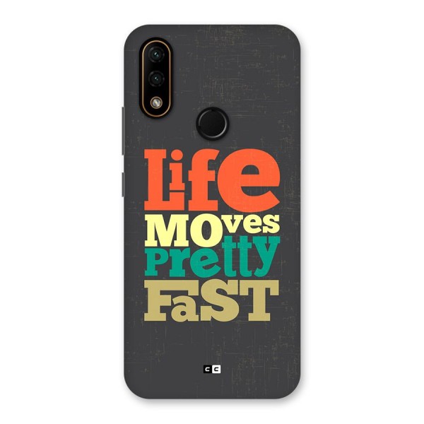 Life Moves Fast Back Case for Lenovo A6 Note