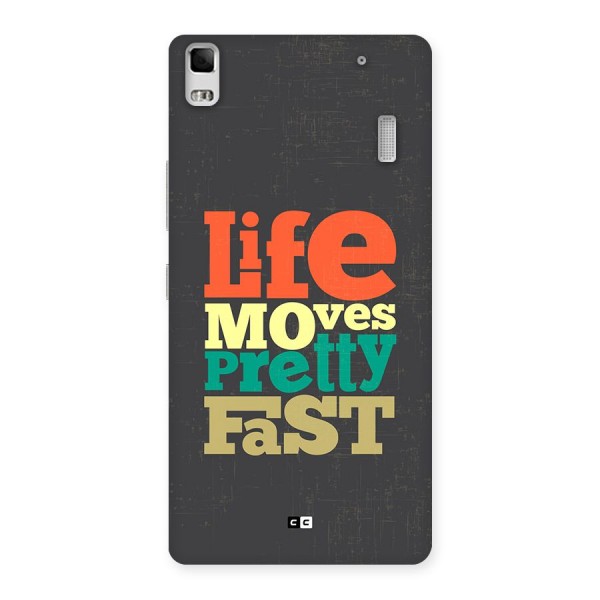 Life Moves Fast Back Case for Lenovo A7000