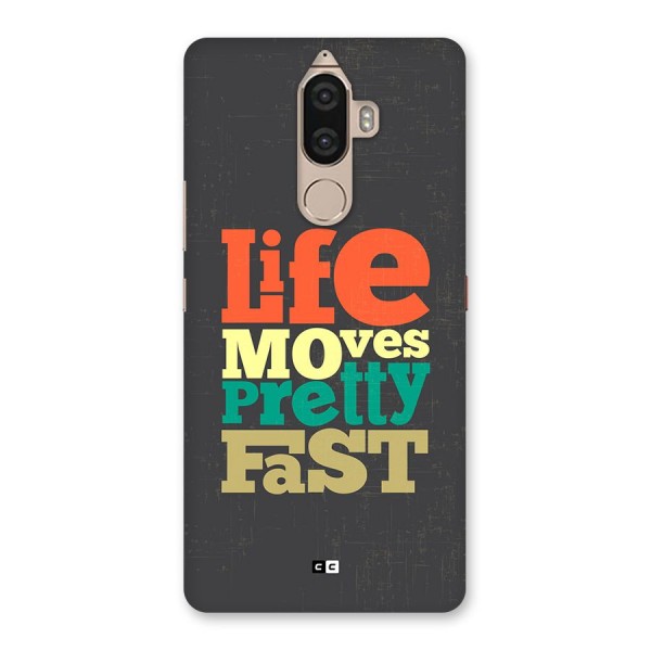 Life Moves Fast Back Case for Lenovo K8 Note