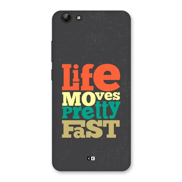 Life Moves Fast Back Case for Vivo Y69