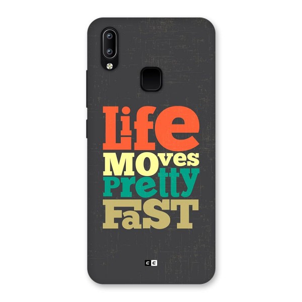 Life Moves Fast Back Case for Vivo Y95