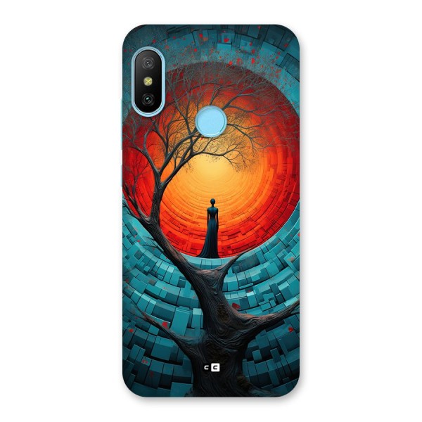 Life Tree Back Case for Redmi 6 Pro