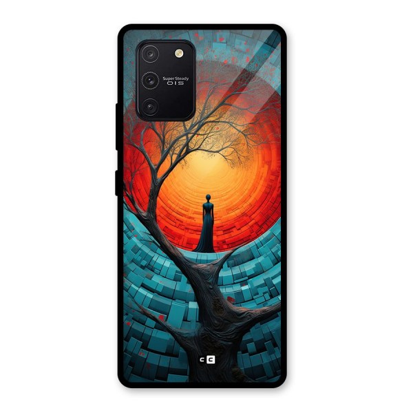 Life Tree Glass Back Case for Galaxy S10 Lite